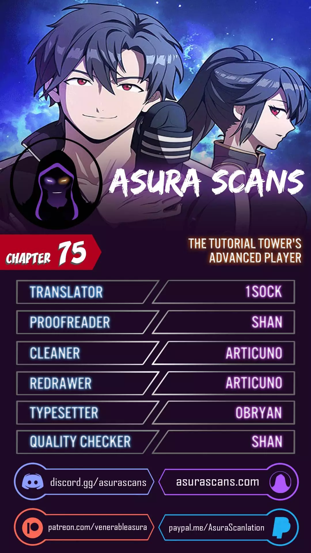 The Tutorial Tower Of The Advanced Player - 75 page 1