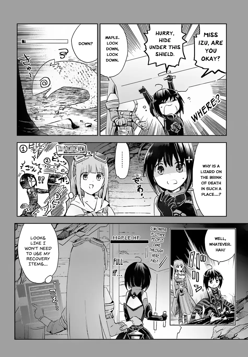 Itai No Wa Iya Nanode Bougyo-Ryoku Ni Kyokufuri Shitai To Omoimasu - 8 page 11-8cb74717