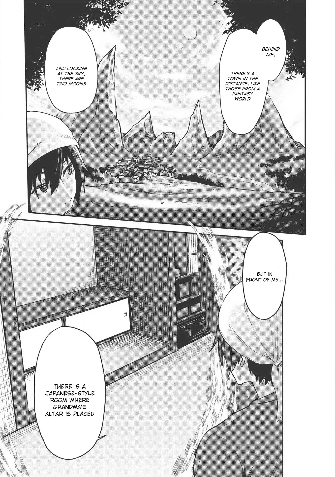 Itsudemo Jitaku Ni Kaerareru Ore Wa, Isekai De Gyoushounin O Hajimemashita - 1 page 7