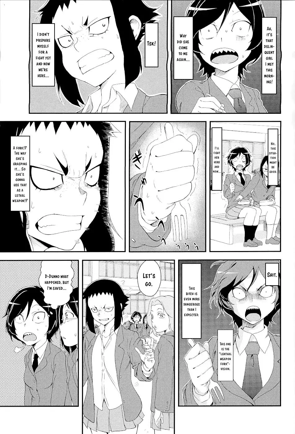 Hitomi-Chan Is Shy With Strangers - 15.1 page 13