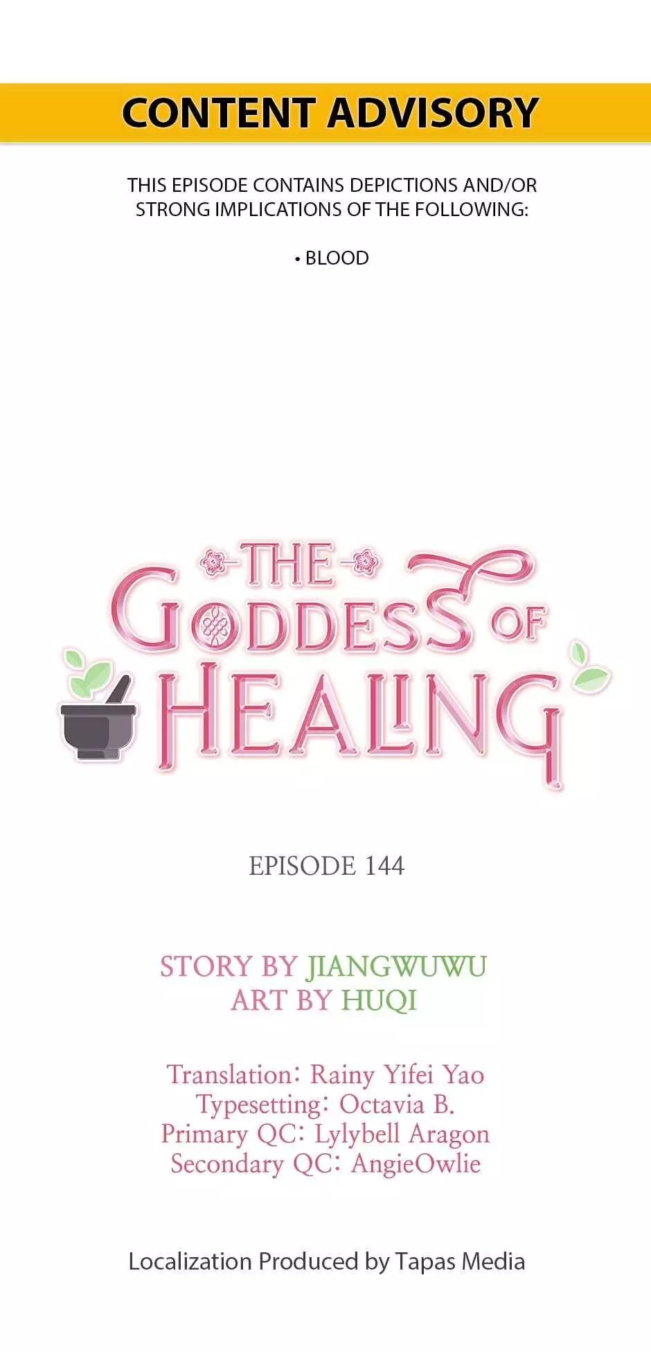 The Goddess Of Healing - 144 page 1-1a8437c6