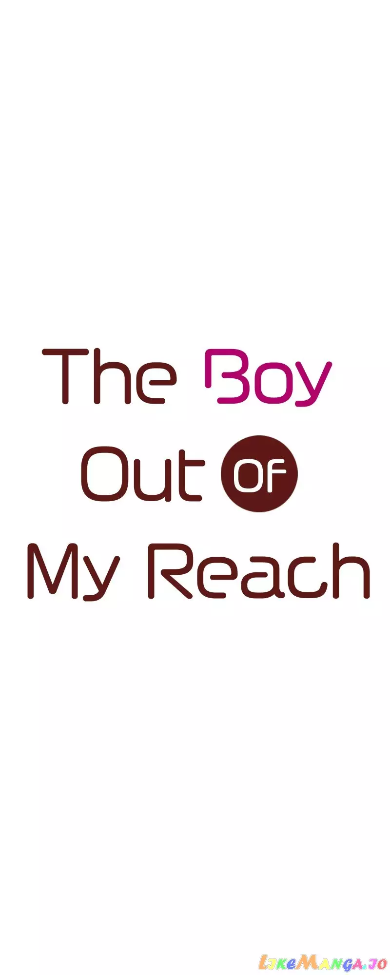 The Boy Out Of My Reach - 106 page 1-ccd4c639