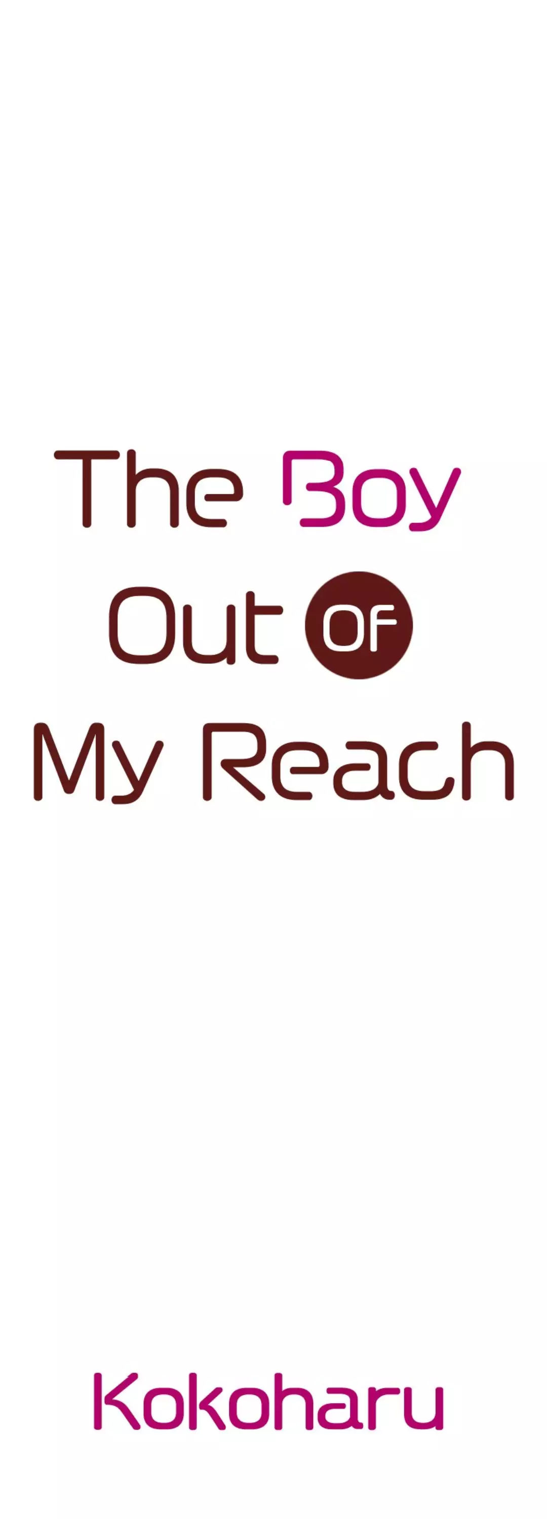 The Boy Out Of My Reach - 17 page 1