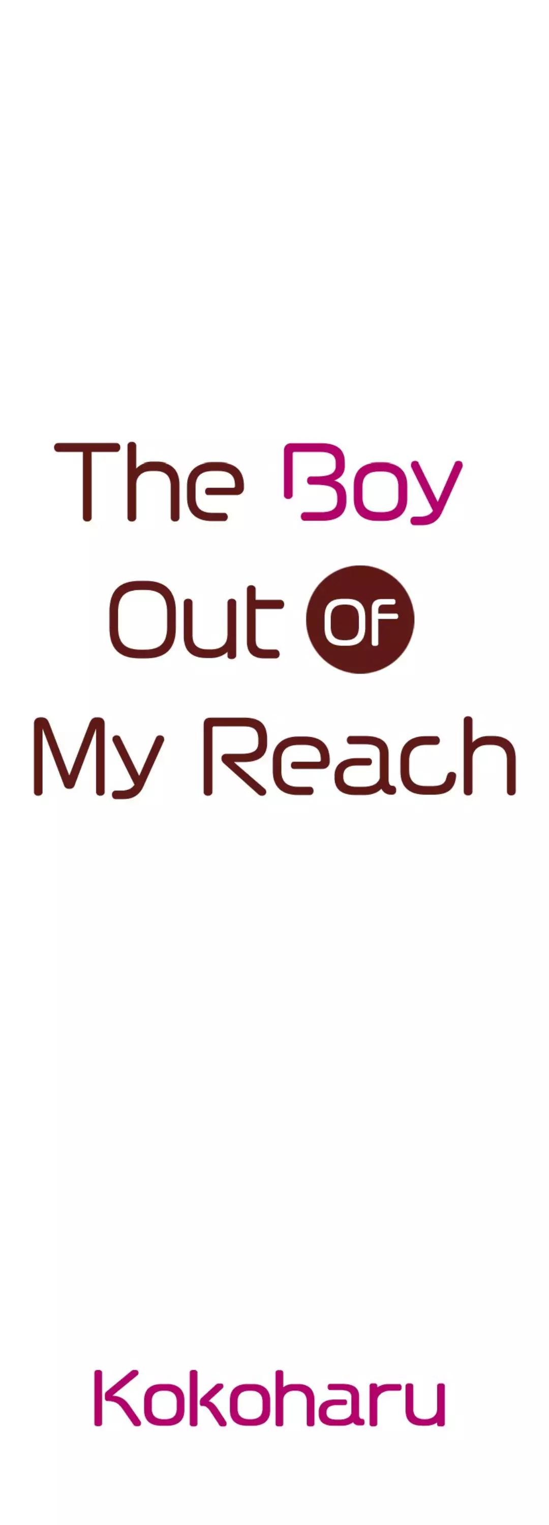 The Boy Out Of My Reach - 26 page 1