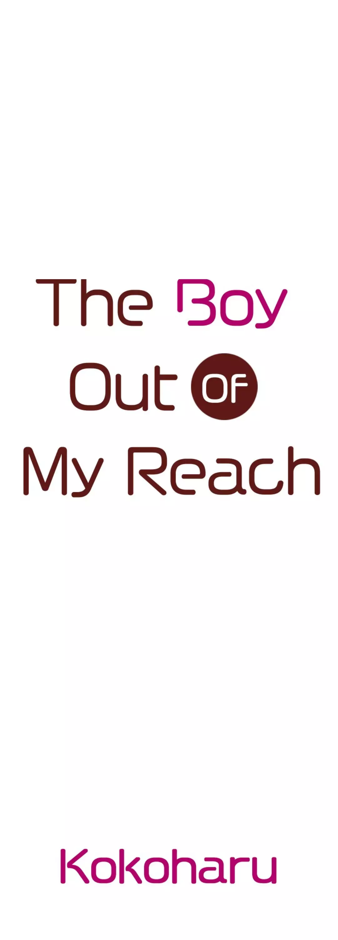 The Boy Out Of My Reach - 27 page 1
