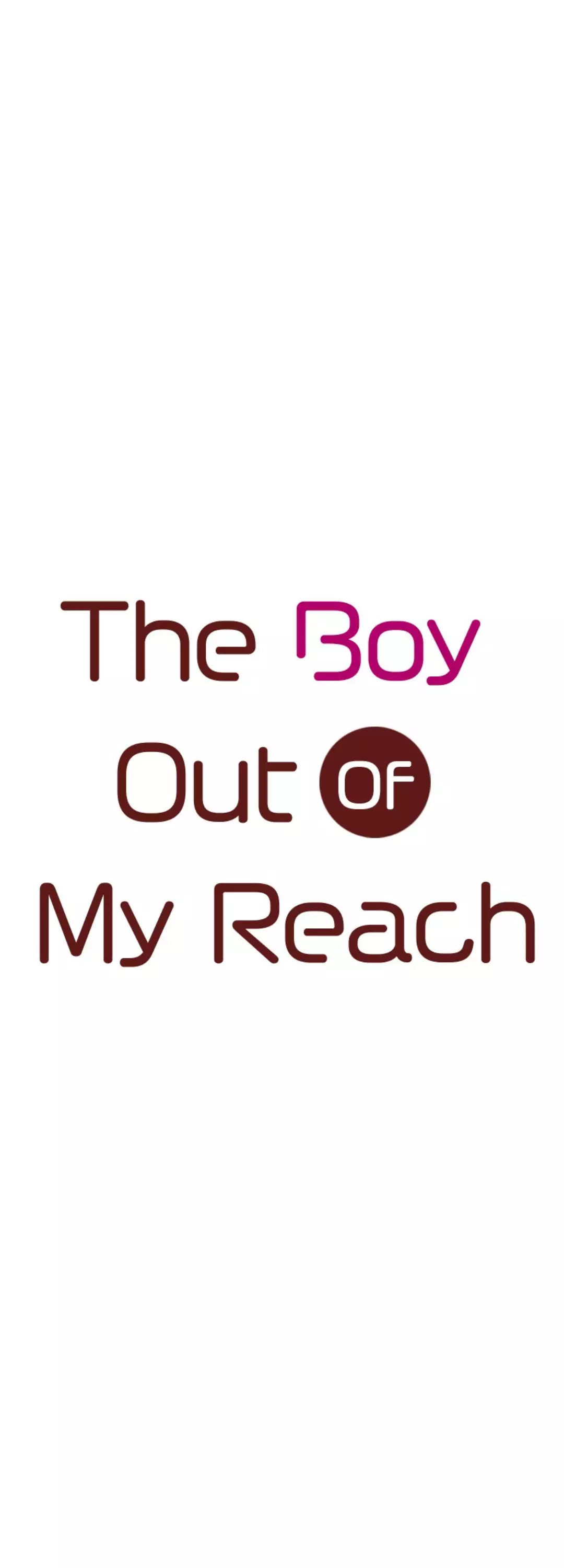 The Boy Out Of My Reach - 37 page 1