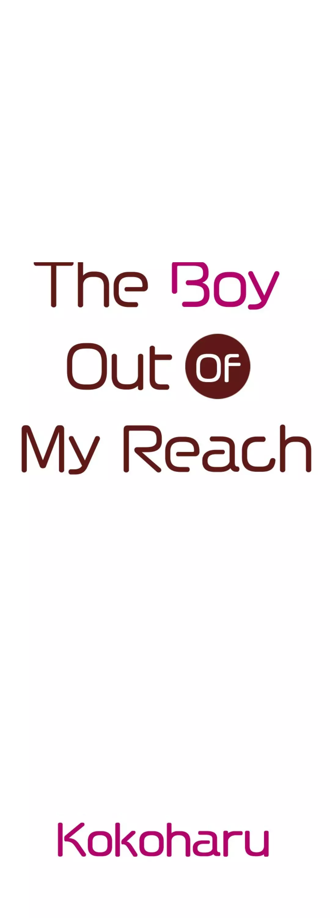 The Boy Out Of My Reach - 45 page 1