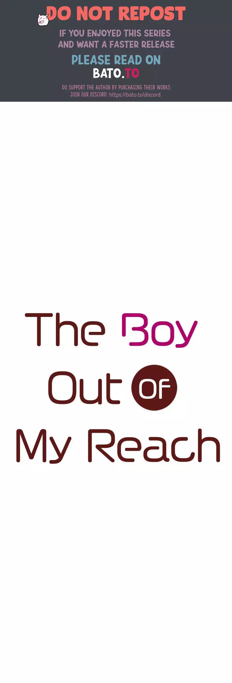 The Boy Out Of My Reach - 69 page 1