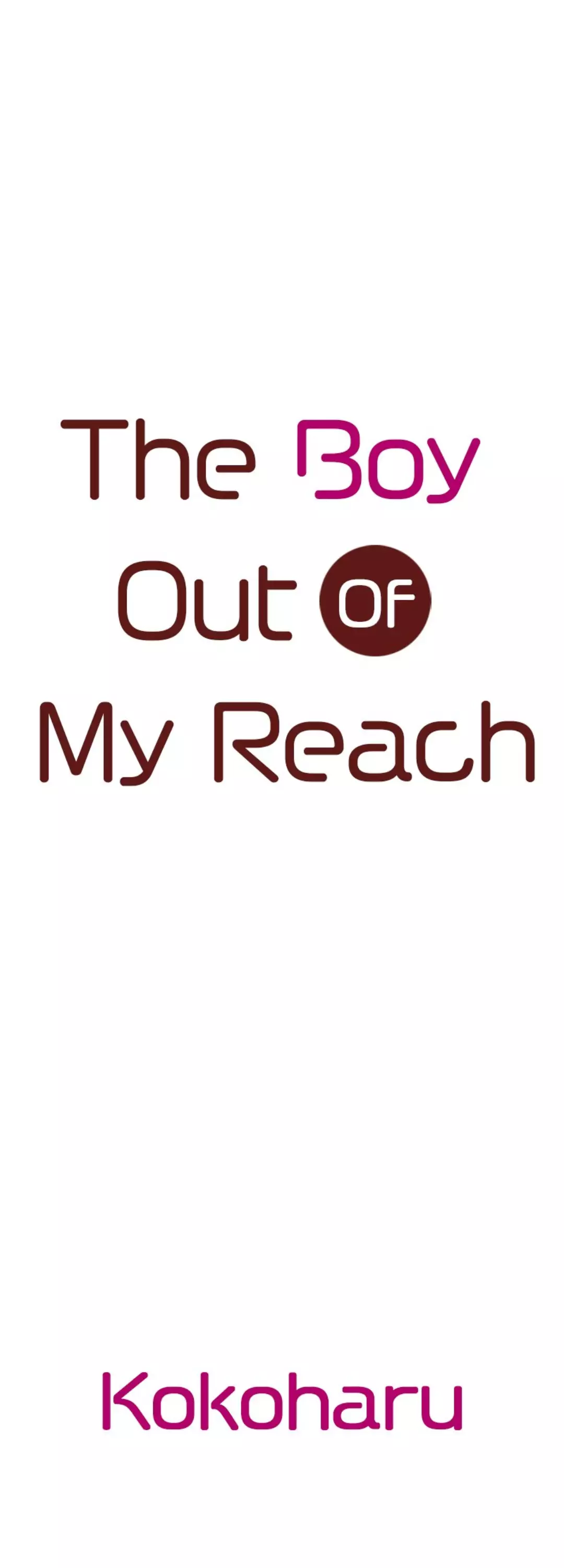 The Boy Out Of My Reach - 7 page 1