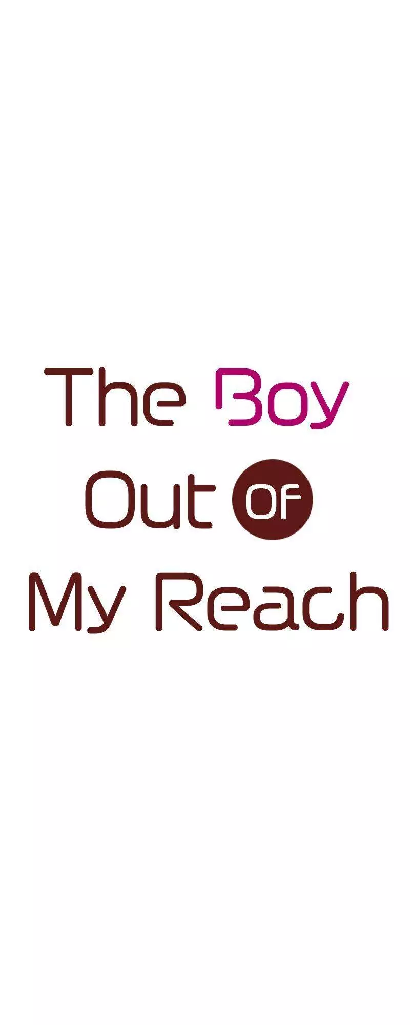 The Boy Out Of My Reach - 74 page 1