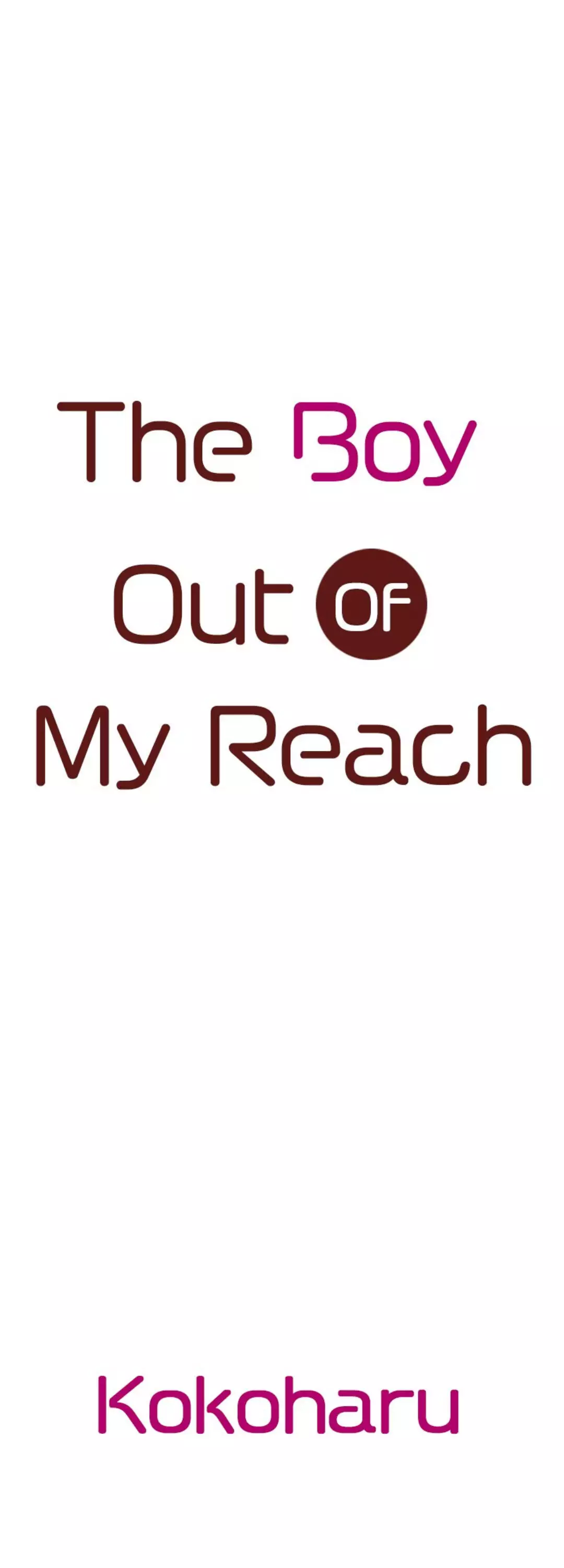 The Boy Out Of My Reach - 9 page 1