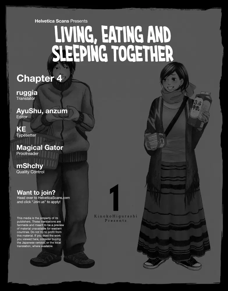 Living, Eating And Sleeping Together - 4 page 1-cd784508