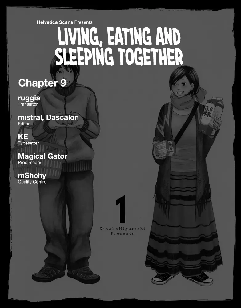 Living, Eating And Sleeping Together - 9 page 1-e9e44ba7