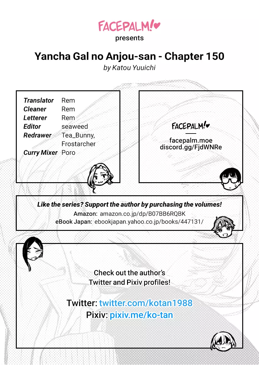 Yancha Gal No Anjou-San - 150 page 20-fd386c32
