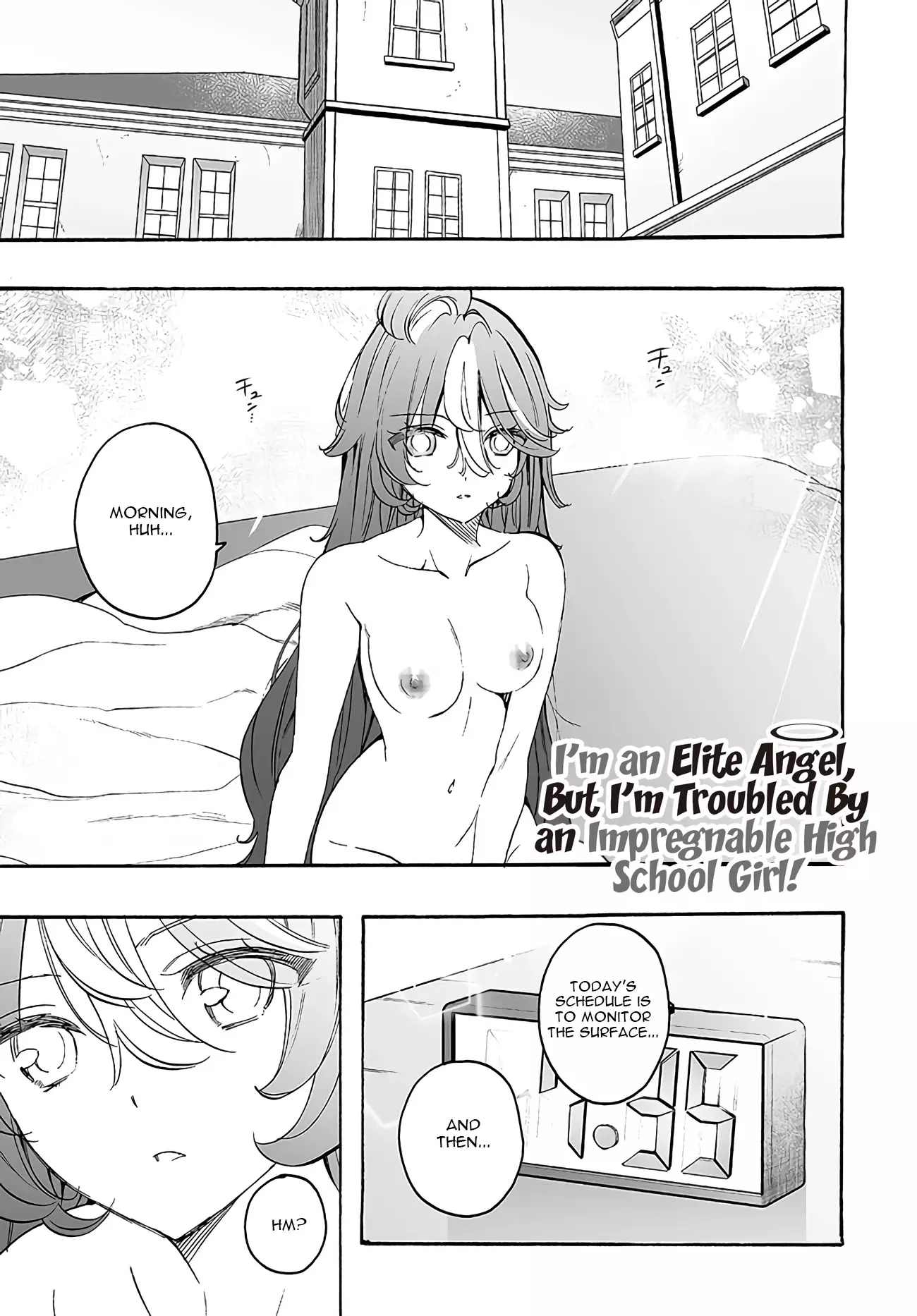 I'm An Elite Angel, But I'm Troubled By An Impregnable High School Girl - 14 page 1