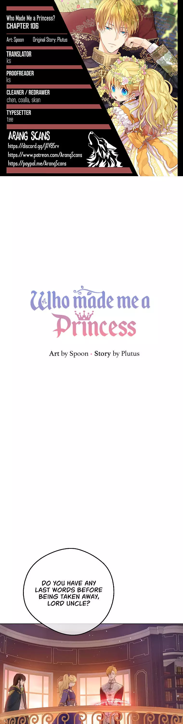 Who Made Me A Princess - 106 page 0