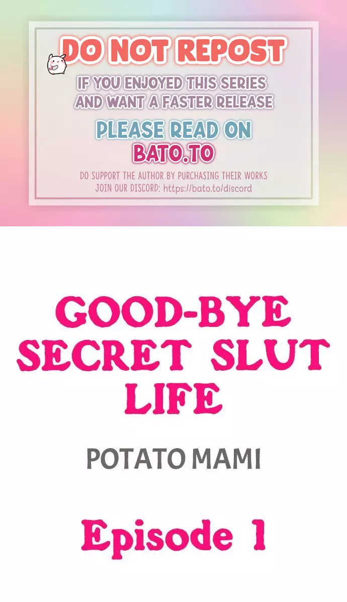 Good-Bye Secret Slut Life - 1 page 1