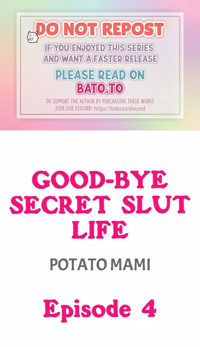 Good-Bye Secret Slut Life - 4 page 1