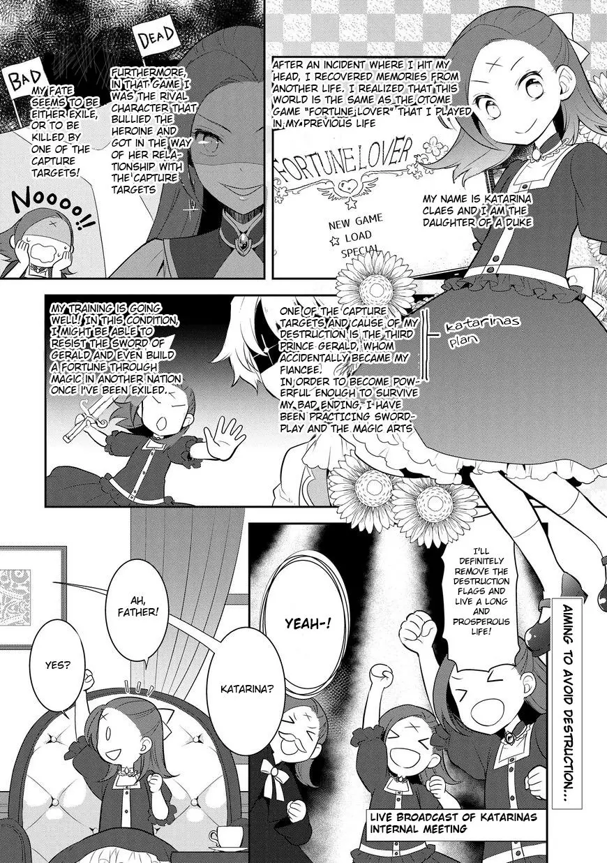 Otome Game No Hametsu Flag Shika Nai Akuyaku Reijou Ni Tensei Shite Shimatta... - 2 page 2