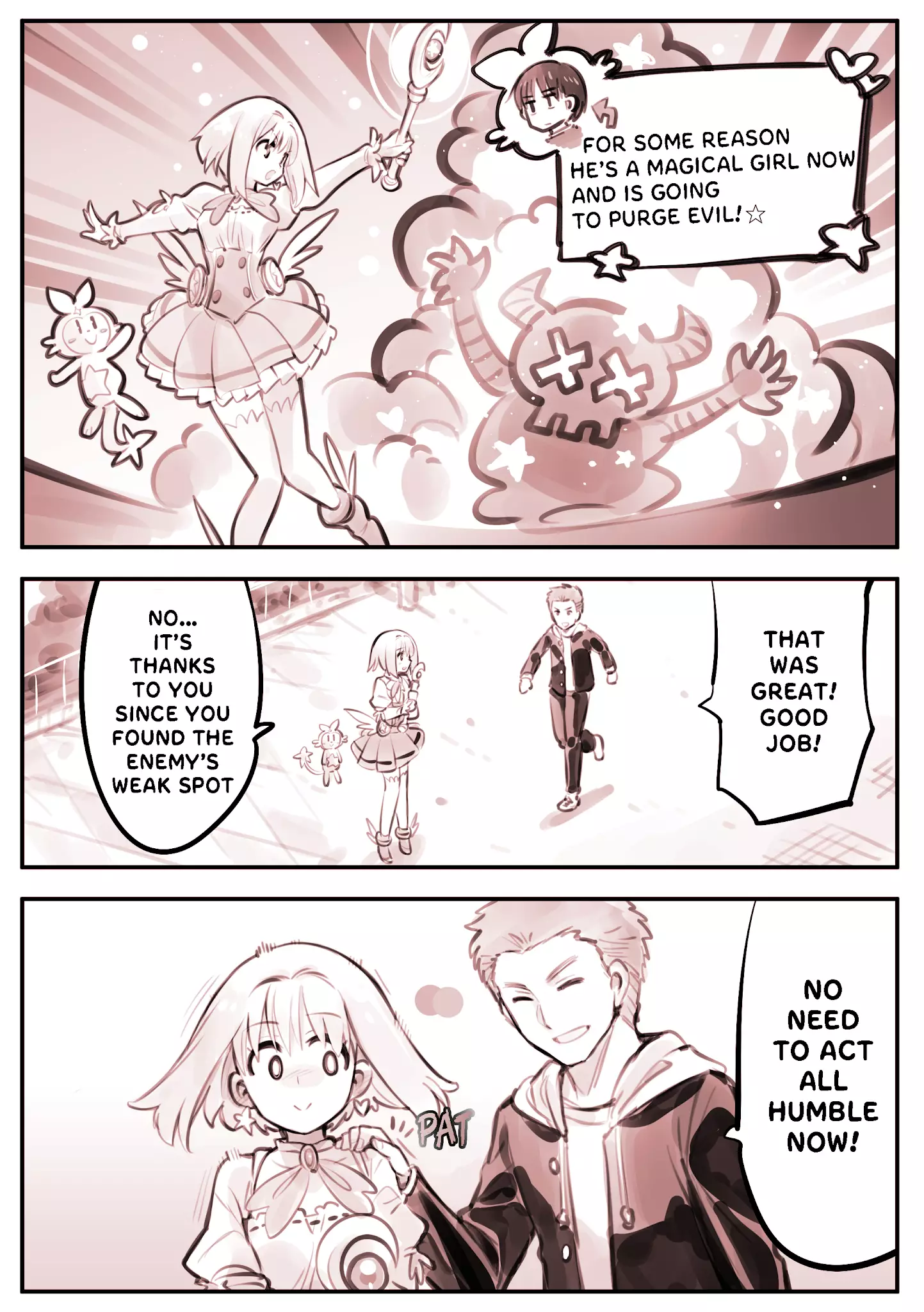 He Is A Magical Girl - 2 page 1