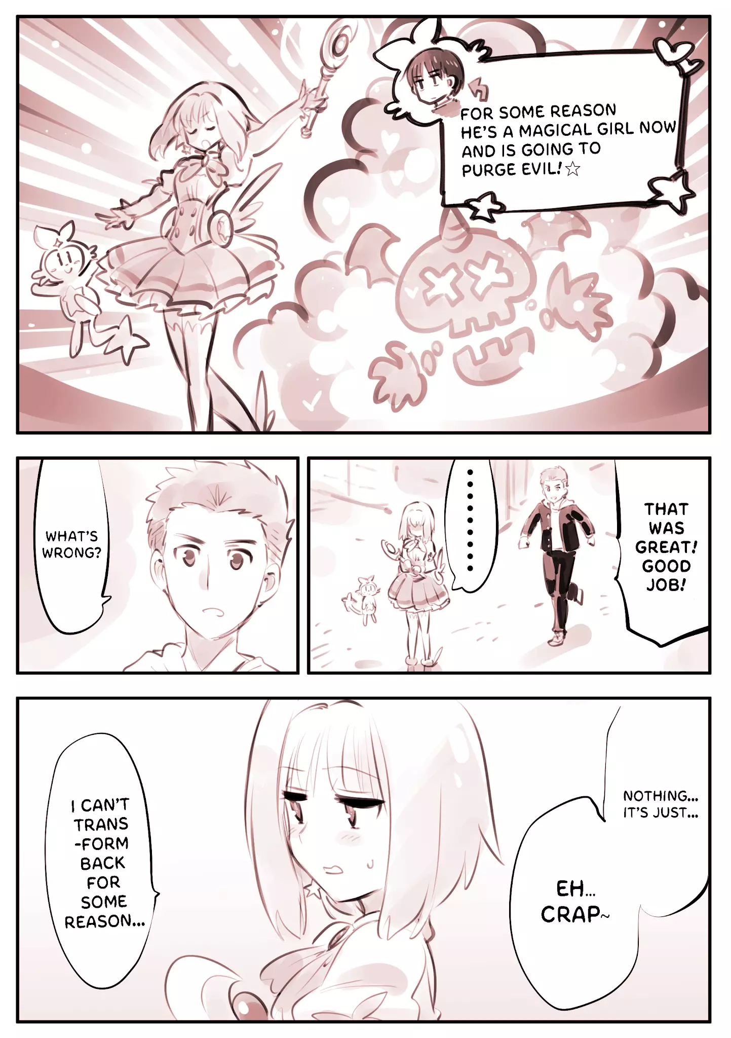He Is A Magical Girl - 3 page 1