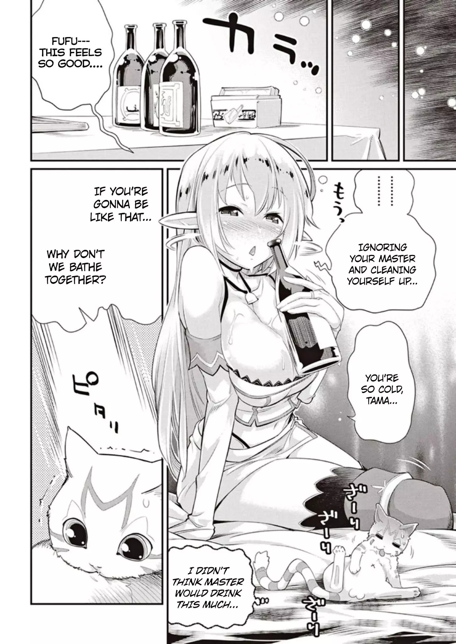 I Am Behemoth Of The S Rank Monster But I Am Mistaken As A Cat And I Live As A Pet Of Elf Girl - 3 page 22