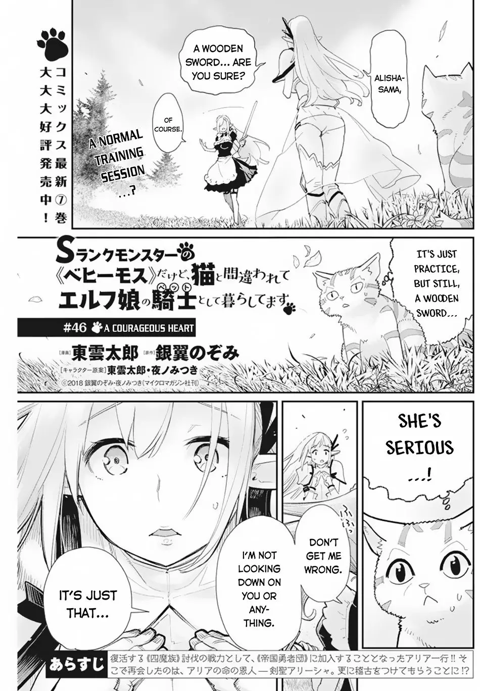 I Am Behemoth Of The S Rank Monster But I Am Mistaken As A Cat And I Live As A Pet Of Elf Girl - 46 page 2-ea3f019d