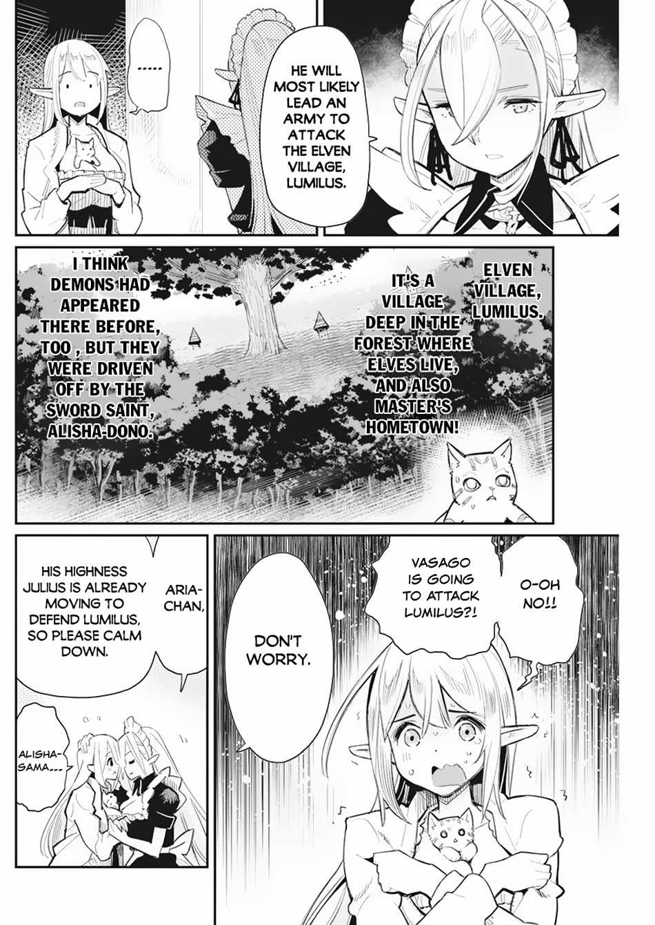 I Am Behemoth Of The S Rank Monster But I Am Mistaken As A Cat And I Live As A Pet Of Elf Girl - 53 page 5-faadfba7