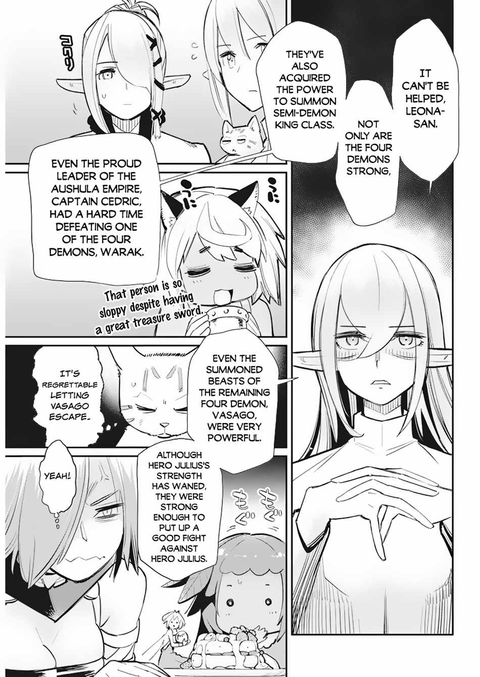 I Am Behemoth Of The S Rank Monster But I Am Mistaken As A Cat And I Live As A Pet Of Elf Girl - 55 page 16-e421cf45