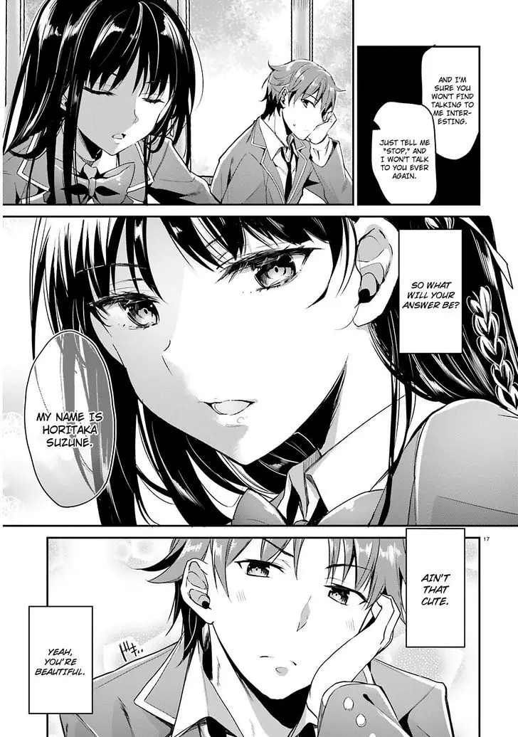 Youkoso Jitsuryoku Shijou Shugi No Kyoushitsu E - 1 page 18