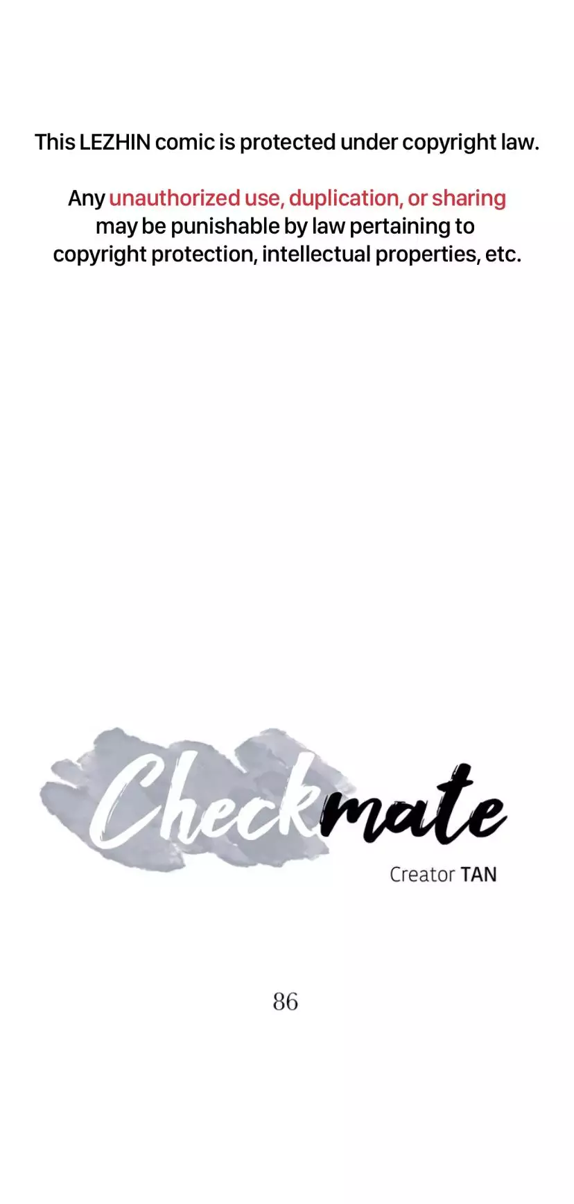 Checkmate - 86 page 1-4a9dce61
