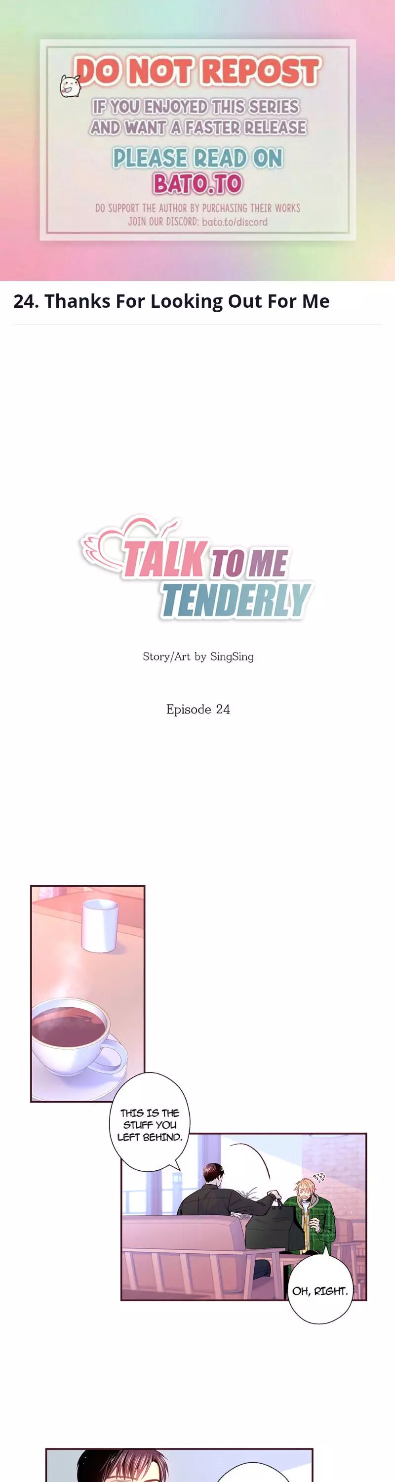 Talk To Me Tenderly - 24 page 1