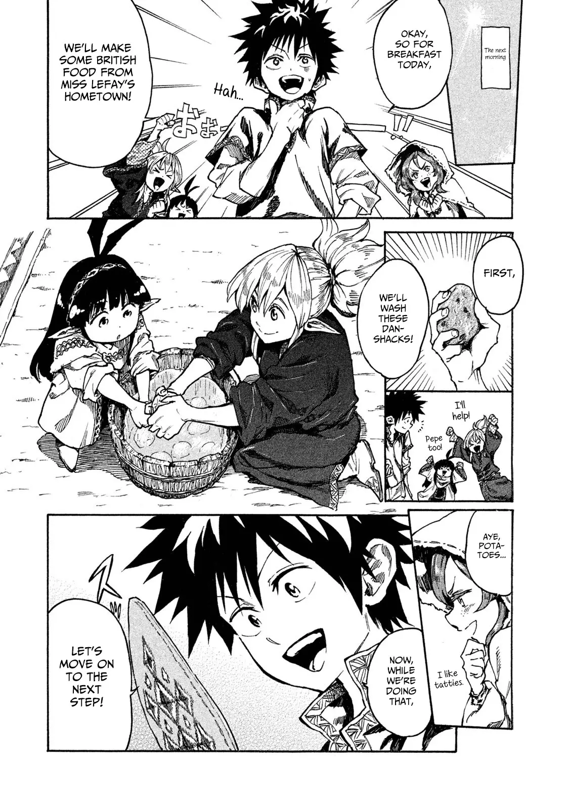 Mazumeshi Elf To Youbokugurashi - 10 page 22