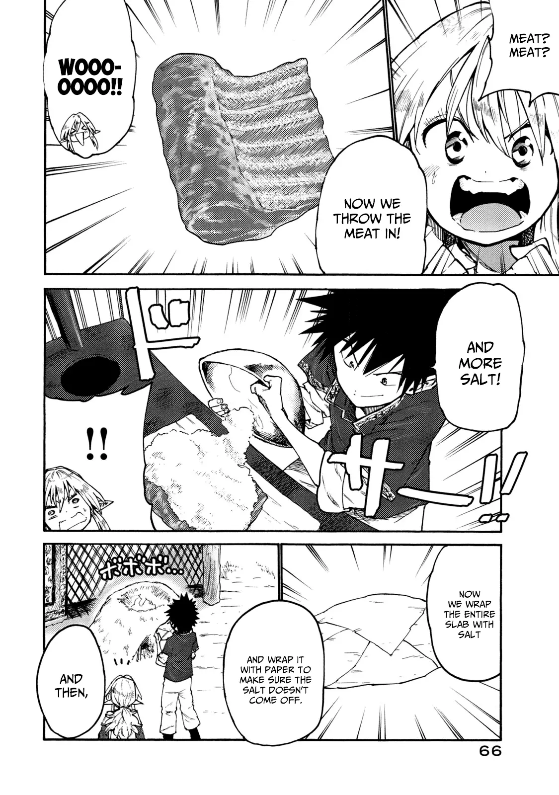 Mazumeshi Elf To Youbokugurashi - 35 page 14
