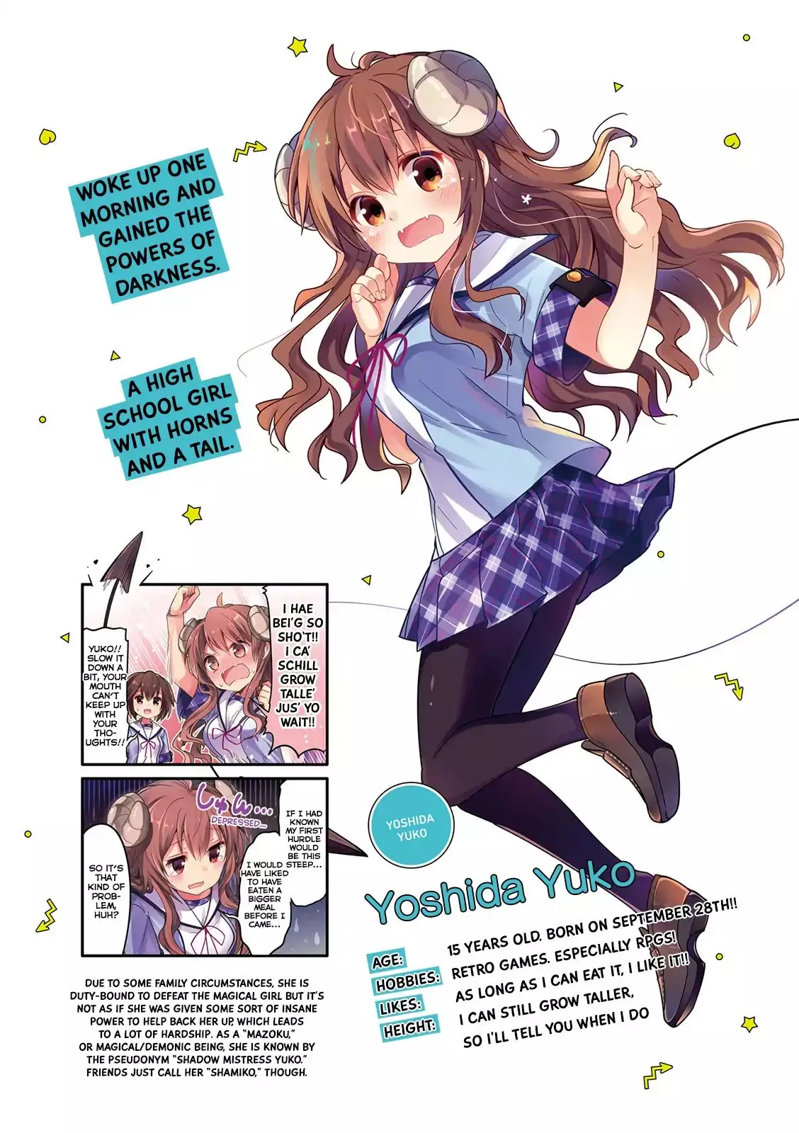 Machikado Mazoku - 0 page 4