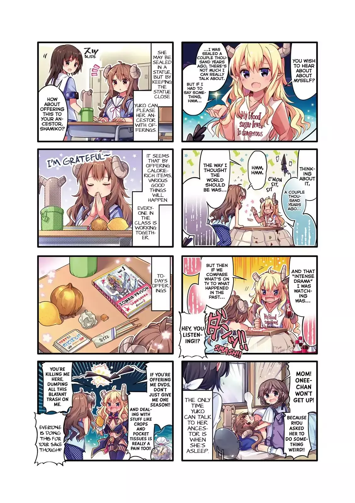 Machikado Mazoku - 0 page 9