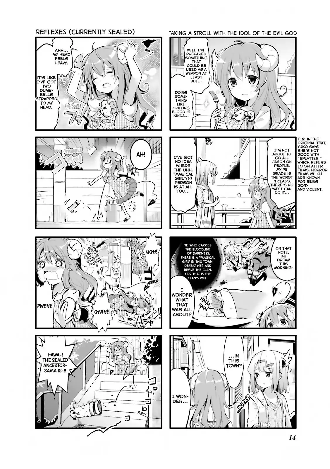 Machikado Mazoku - 1 page 7