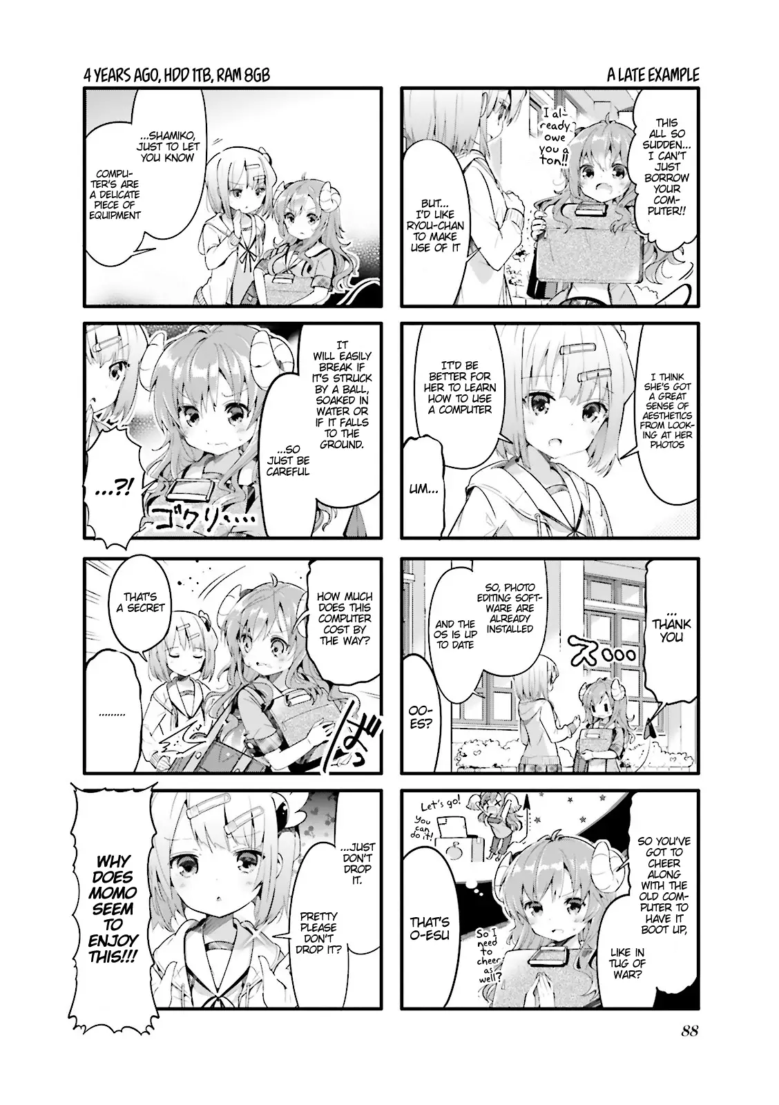Machikado Mazoku - 10 page 2