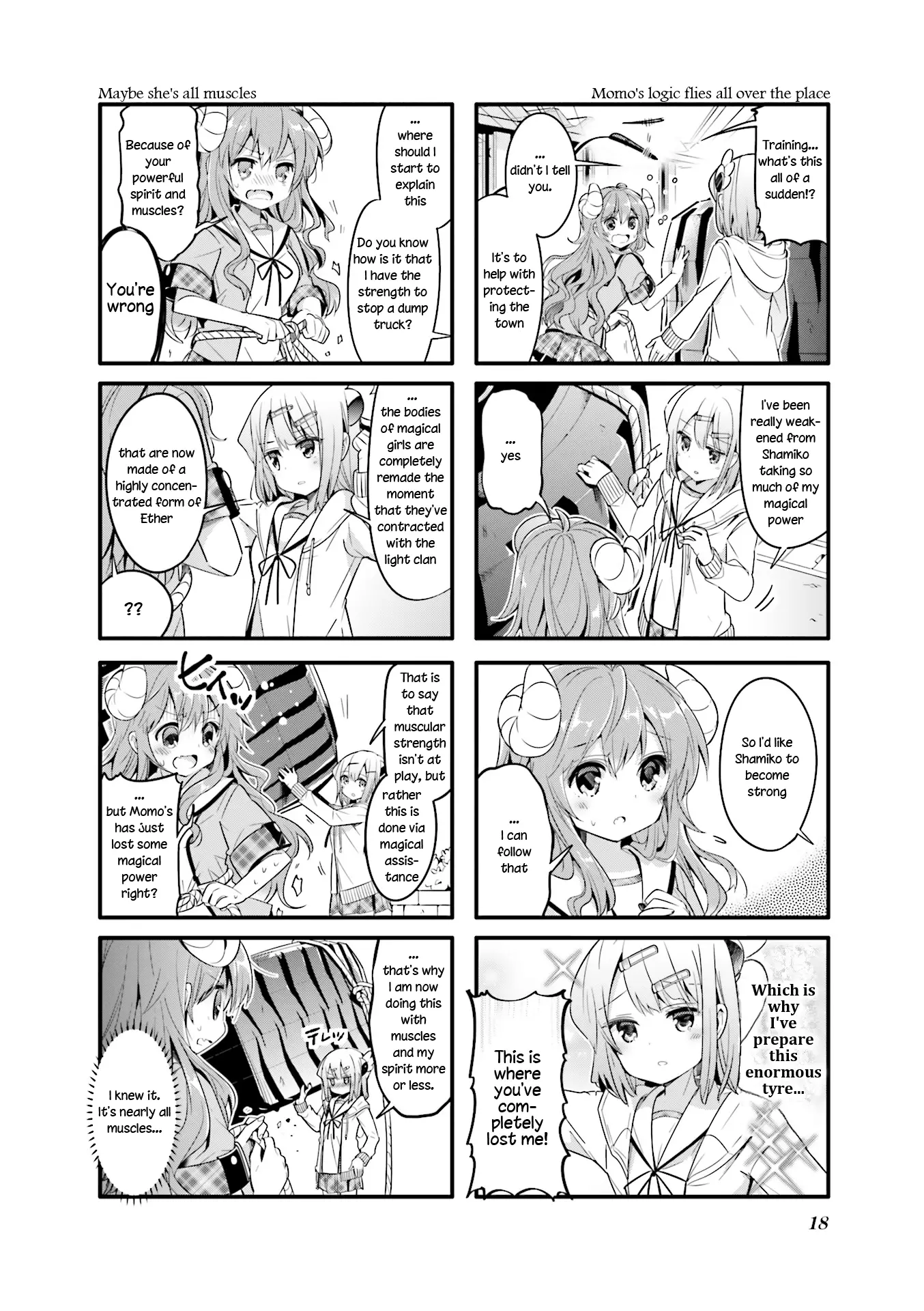 Machikado Mazoku - 15 page 2