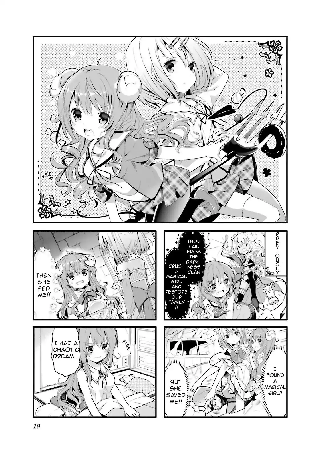 Machikado Mazoku - 2 page 1