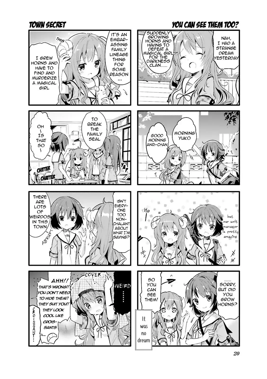 Machikado Mazoku - 2 page 2