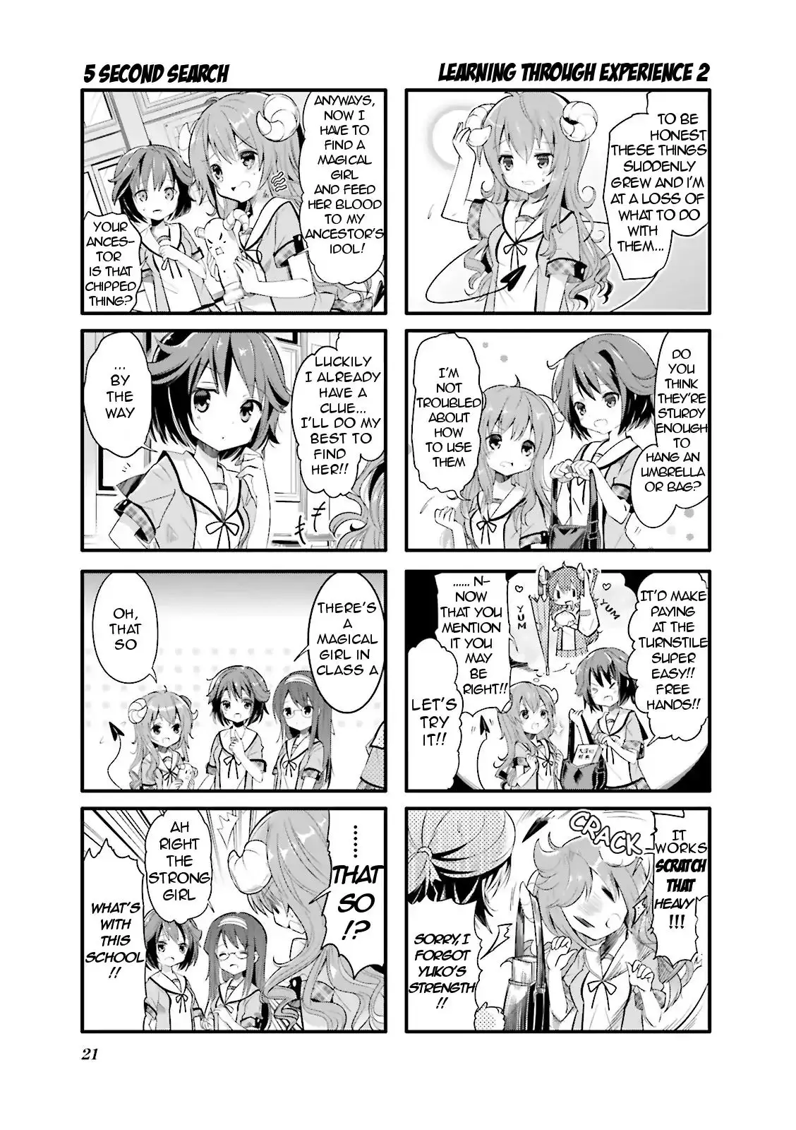 Machikado Mazoku - 2 page 3