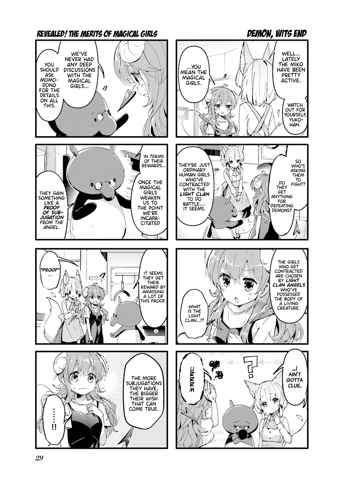 Machikado Mazoku - 42 page 5