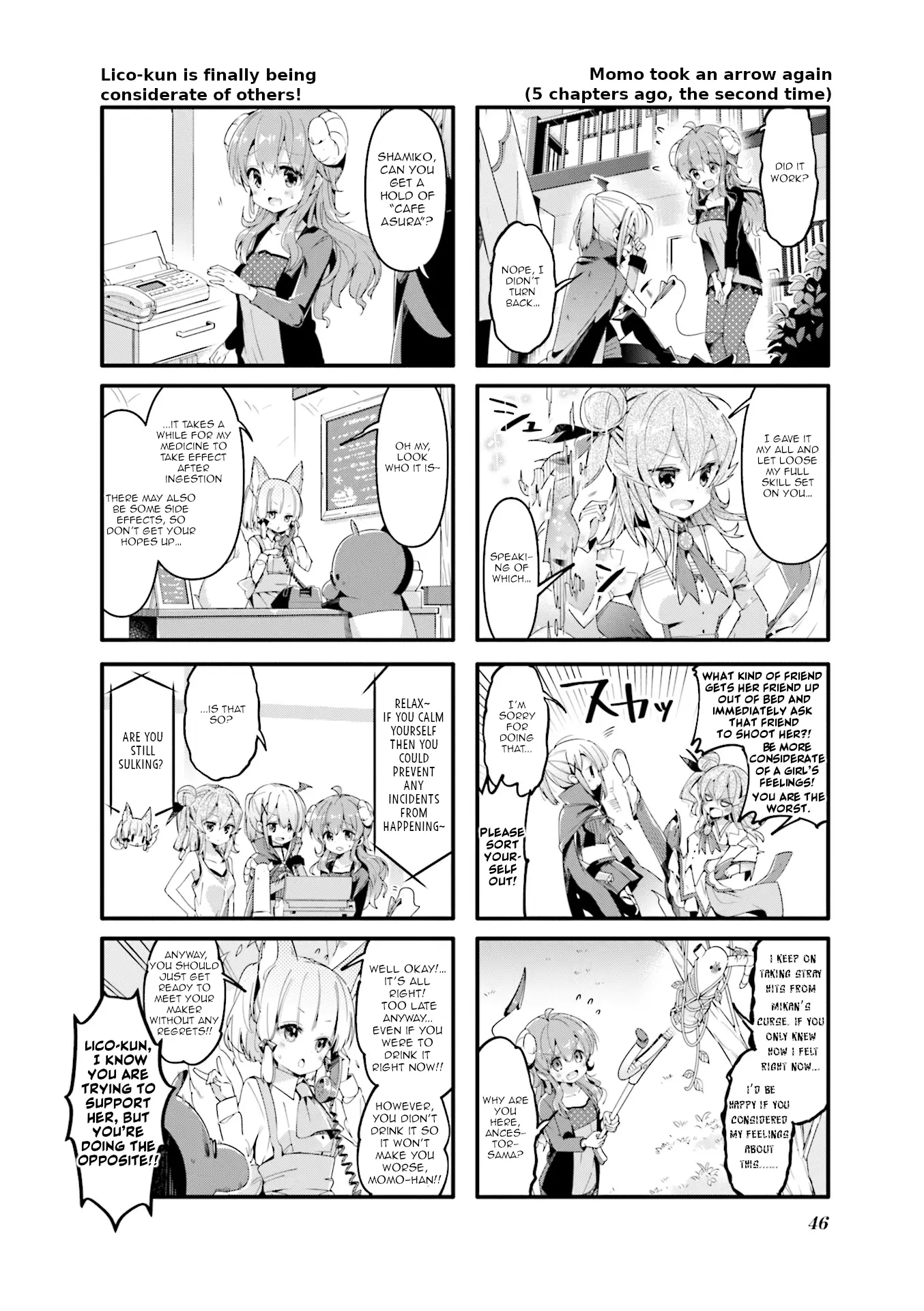 Machikado Mazoku - 44 page 4