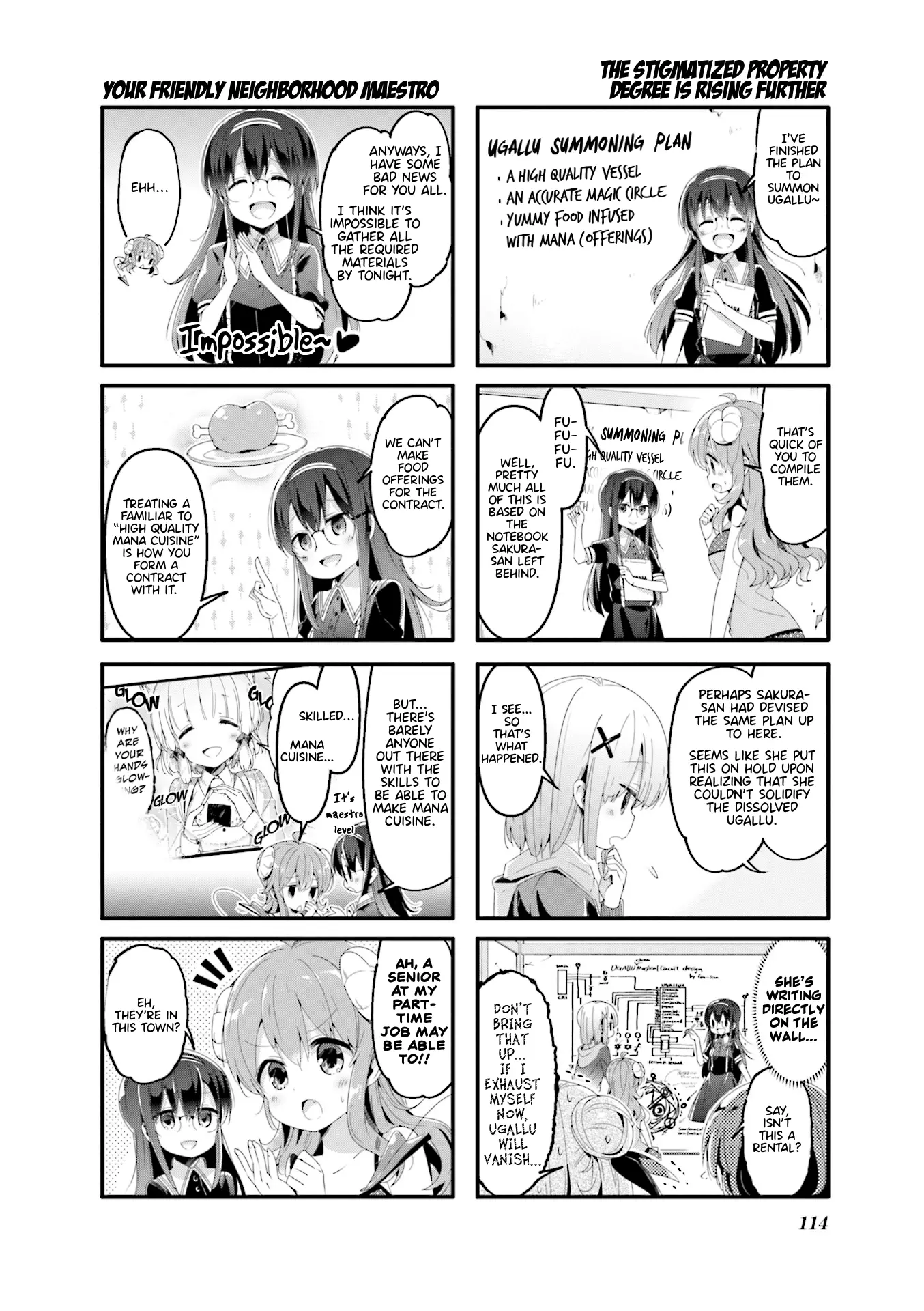 Machikado Mazoku - 52 page 4