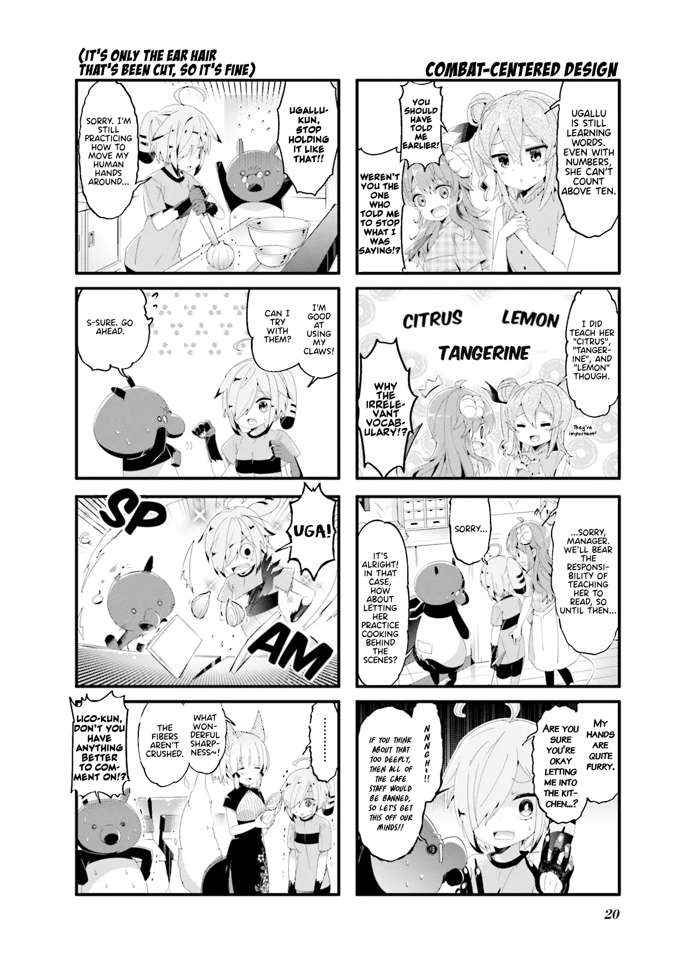 Machikado Mazoku - 54 page 4