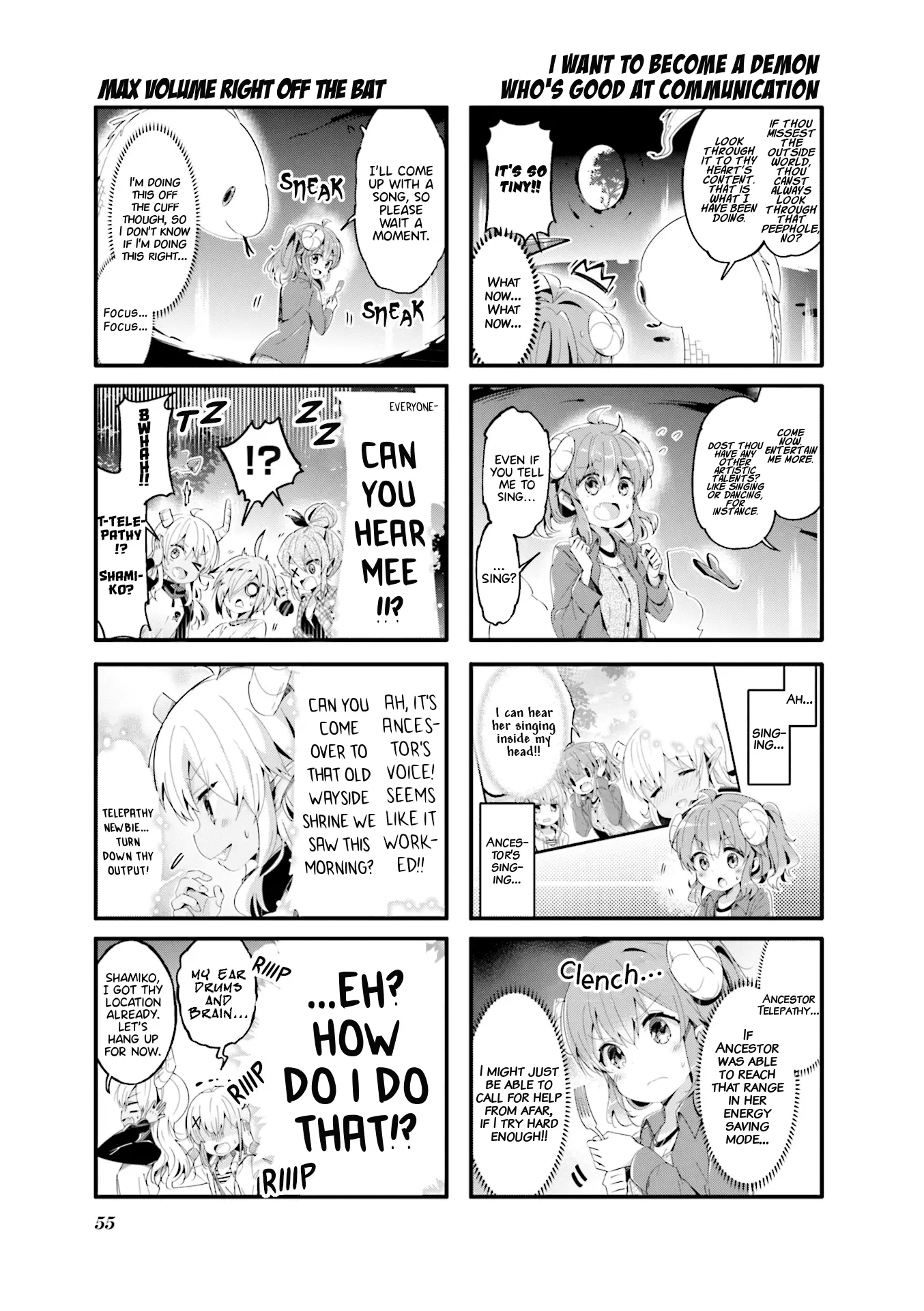 Machikado Mazoku - 58 page 7