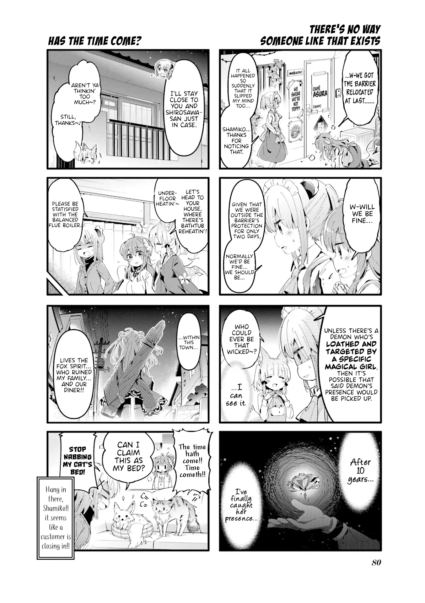 Machikado Mazoku - 60 page 10
