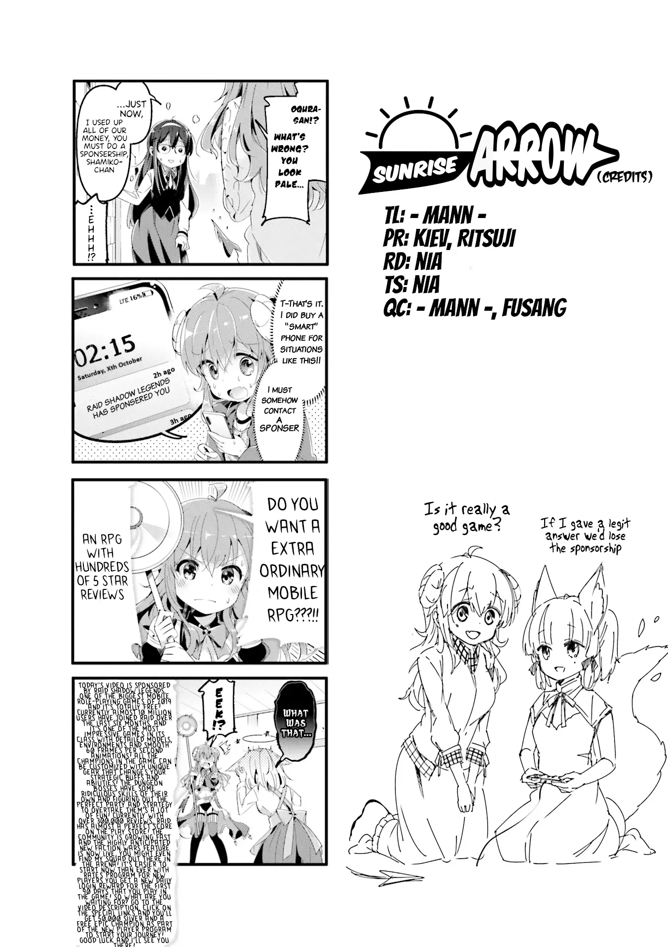 Machikado Mazoku - 61.5 page 2