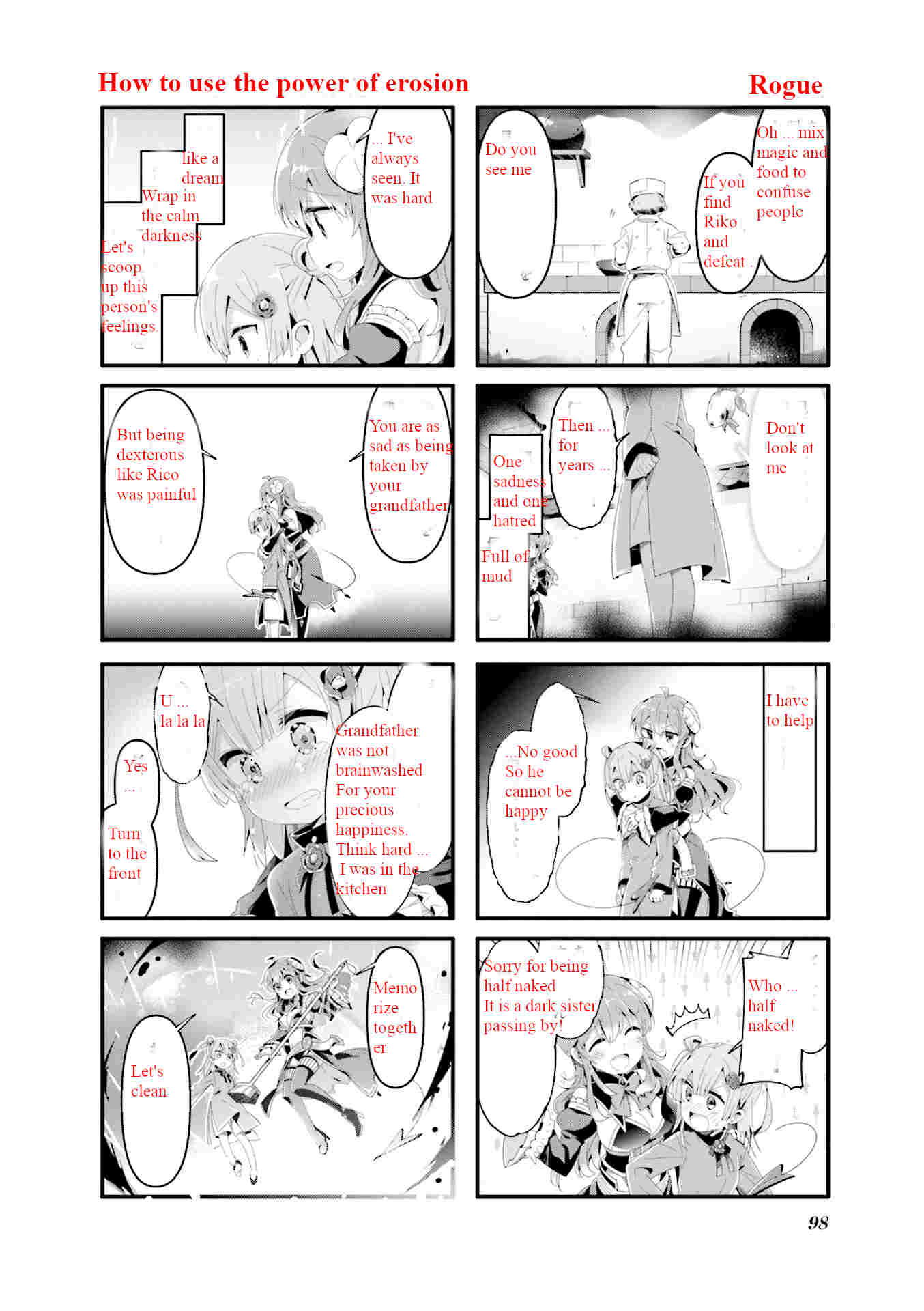Machikado Mazoku - 62 page 8